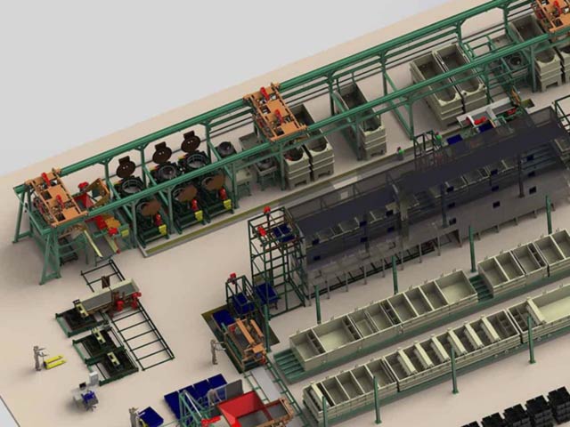 Phosphatieren WMV Anlage