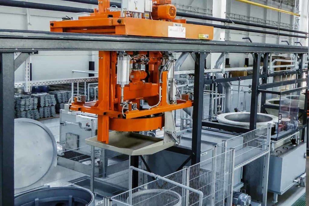 Oberflächenbehandlung beschichtungsanlage